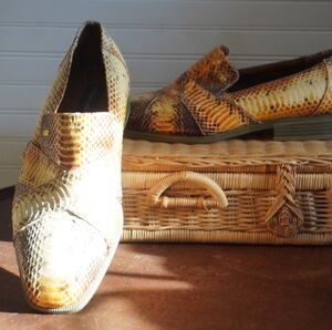 Giorgio Brutini Men's Snakeskin Loafers